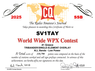 CQ WPX 2025 SSB
