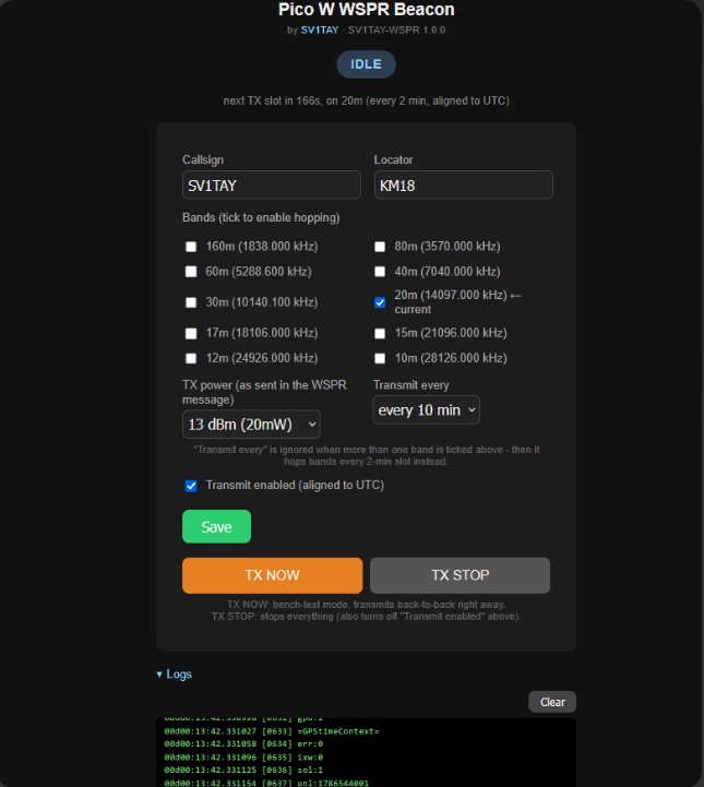 Local web UI